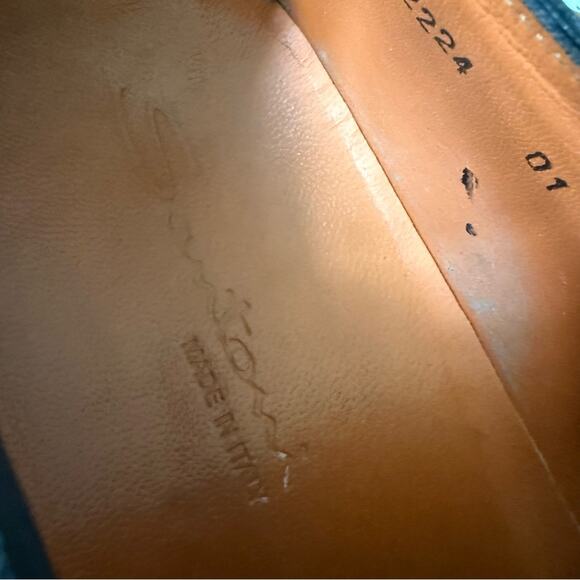 Santoni Made in Italy Men’s Loafers Shoes 11 - Picture 9 of 9